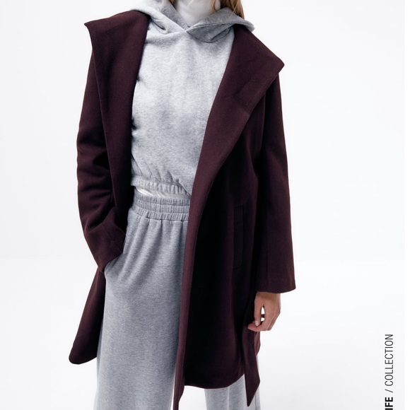 Zara Hooded Coat - Picture 3 of 8
